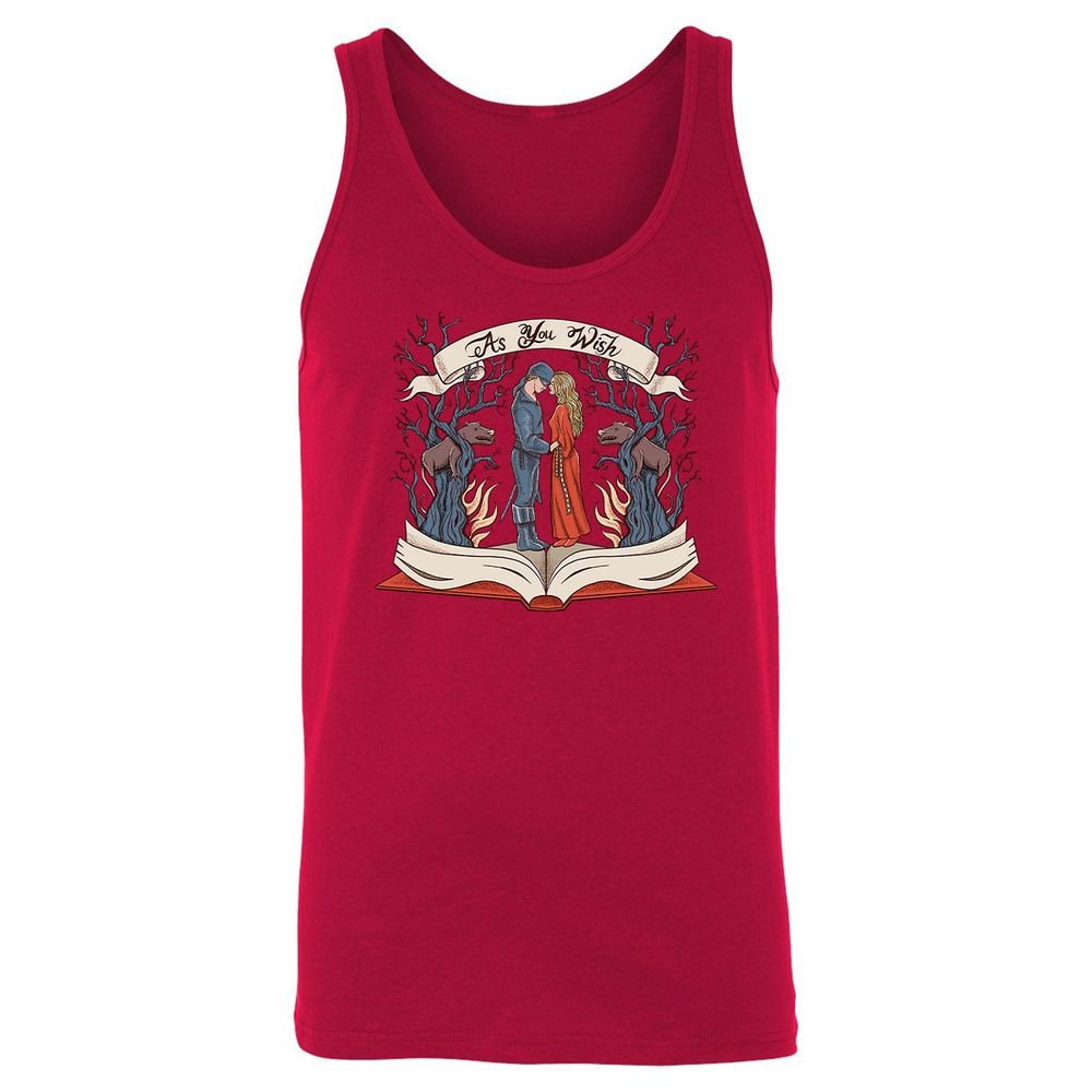 Unisex Jersey Tank - QZ82KQPW - Red - 11