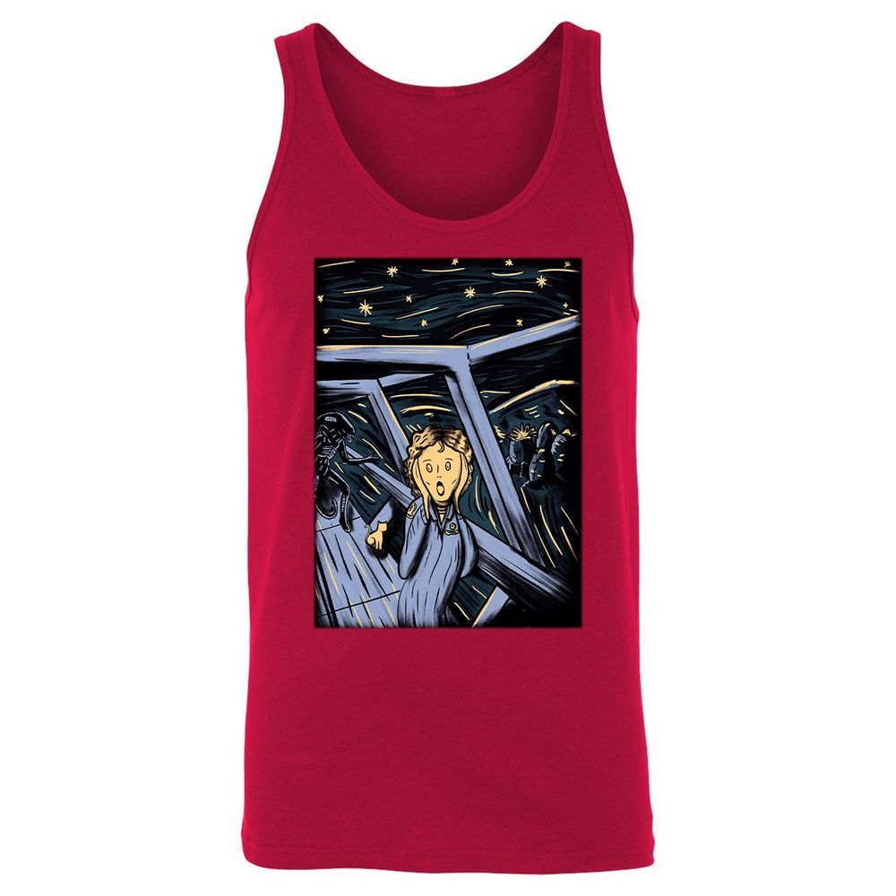 Unisex Jersey Tank - PRZ5RFNE - Red - 11