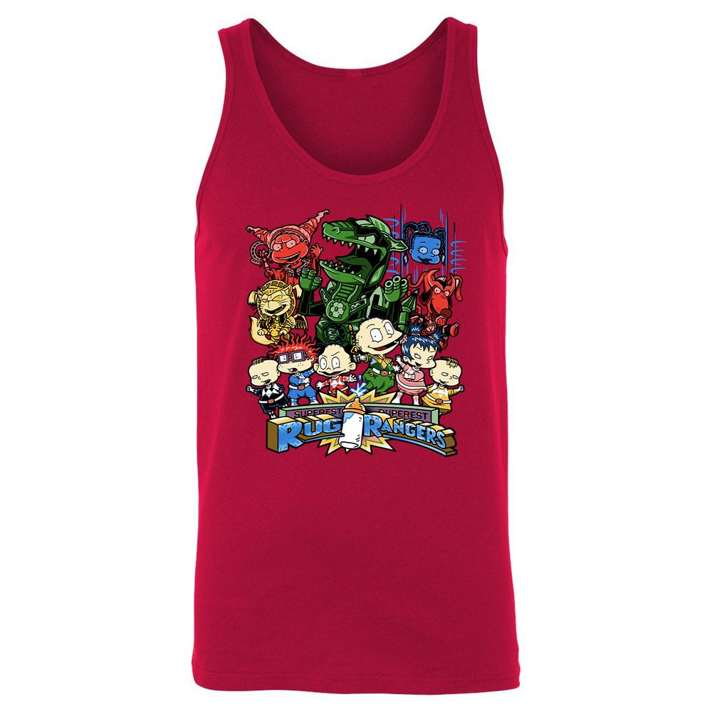 Unisex Jersey Tank - XY8RKRFV - Red - 11