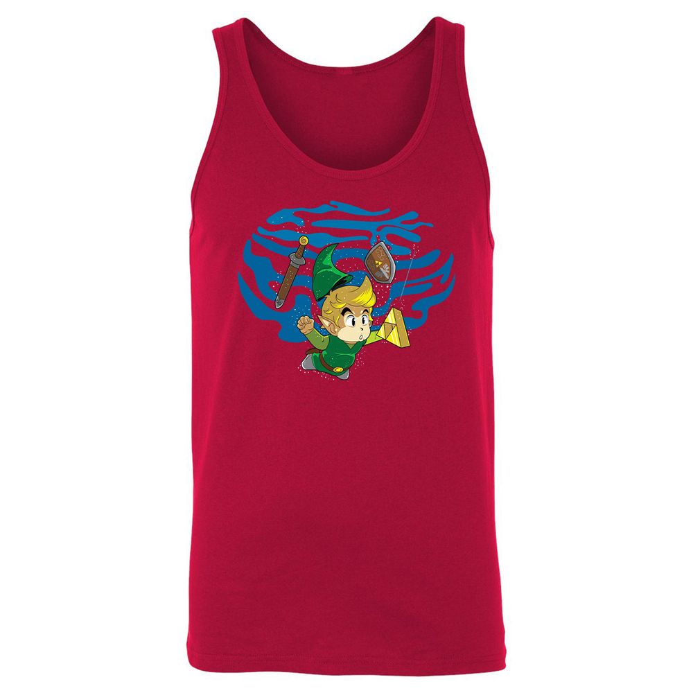 Unisex Jersey Tank - 64ZM82BU - Red - 11