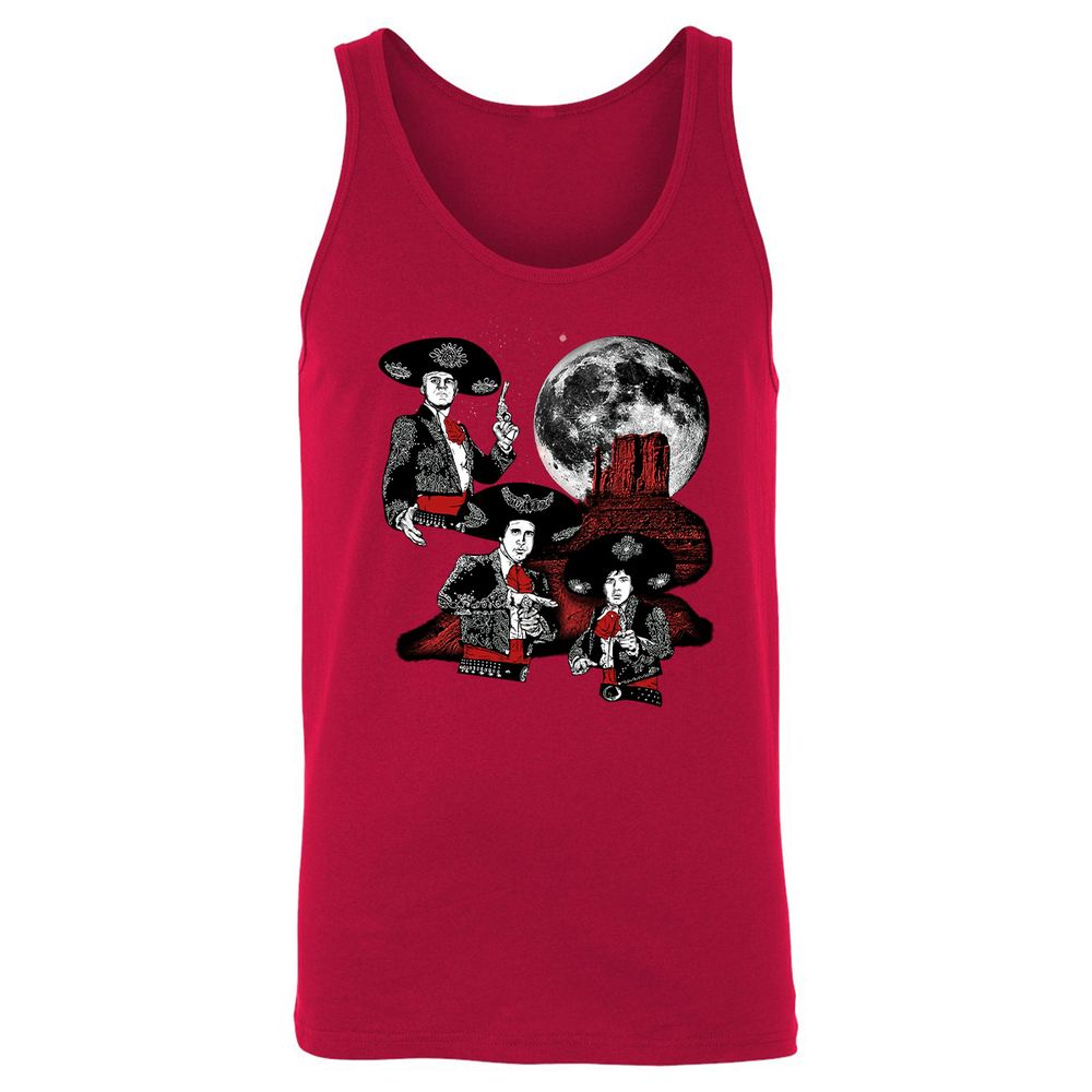Unisex Jersey Tank - ZKMKUH89 - Red - 11