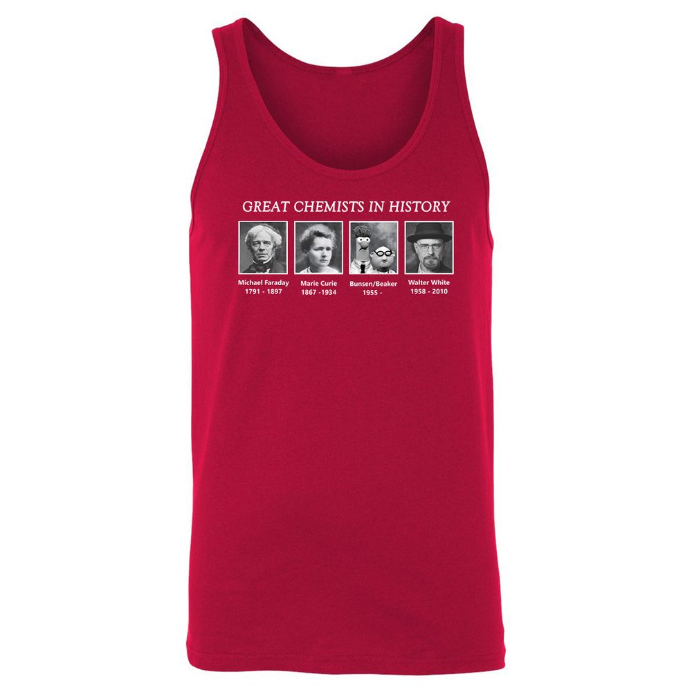 Unisex Jersey Tank - TMC6CG8Q - Red - 11