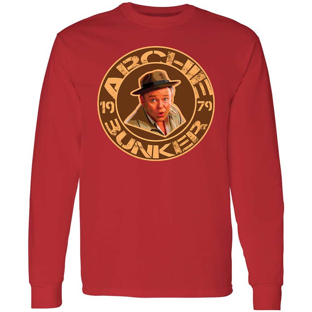 Long Sleeve T-Shirt - JKCMKGF6 - Red - 11