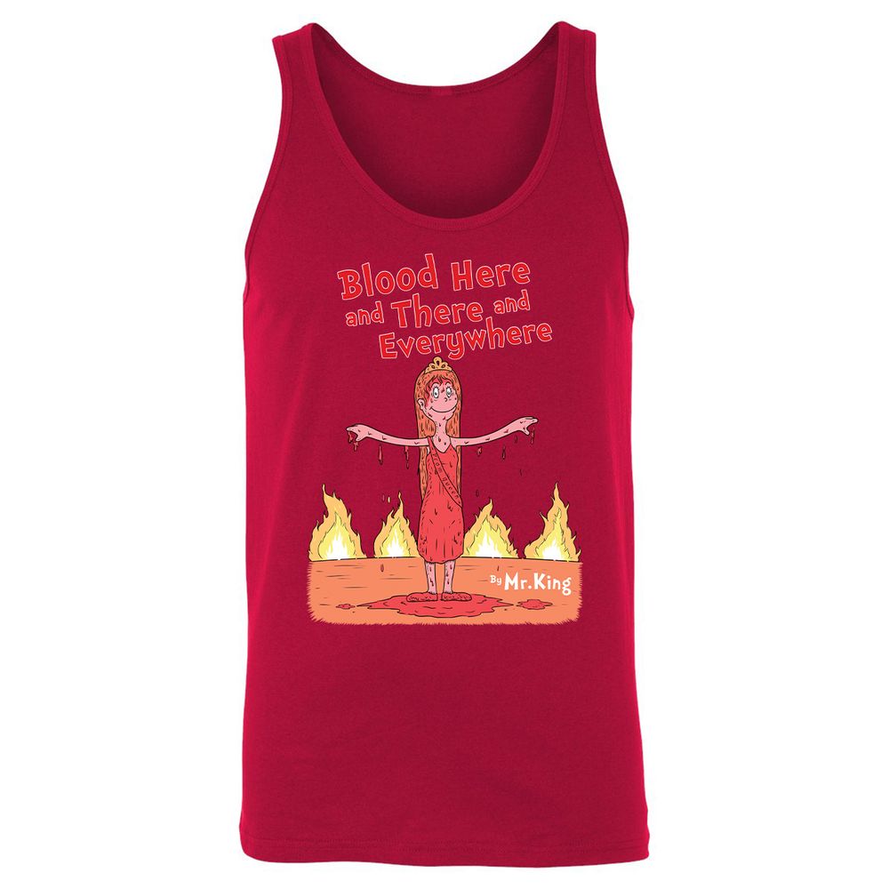 Unisex Jersey Tank - EBVVGR2C - Red - 11
