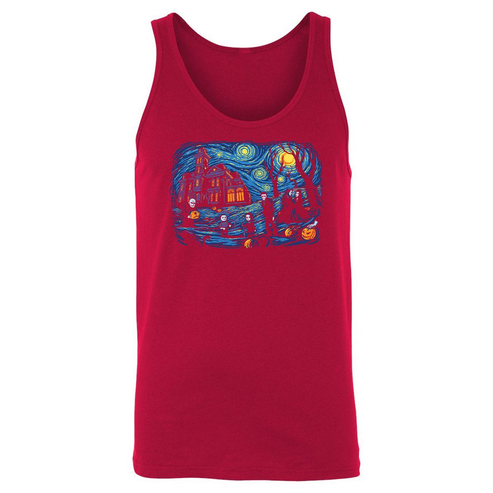 Unisex Jersey Tank - WZR9553W - Red - 11