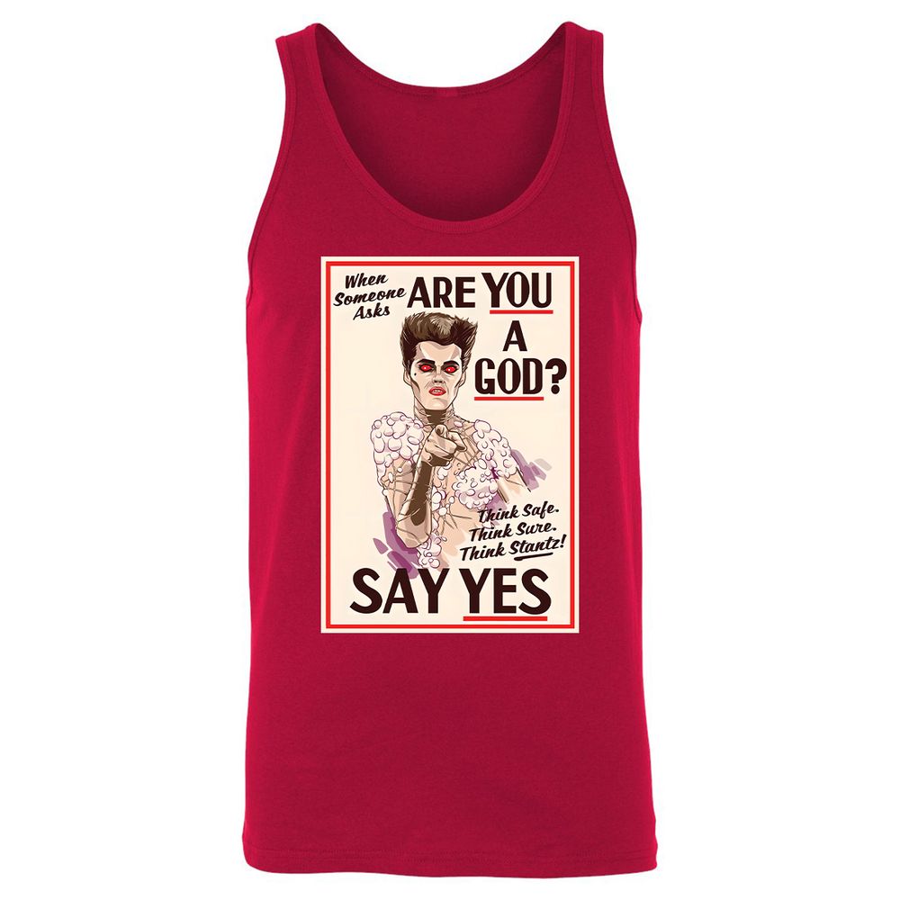 Unisex Jersey Tank - KDSMA3A2 - Red - 11
