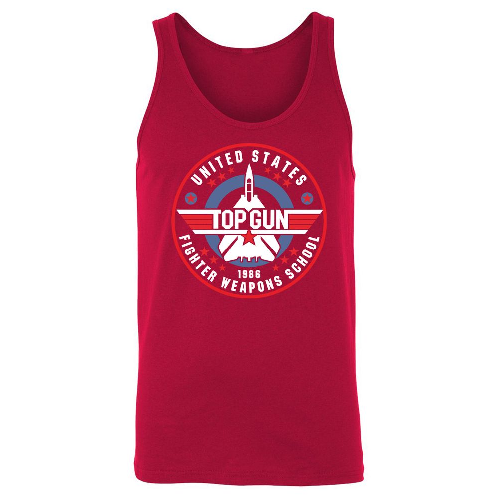 Unisex Jersey Tank - TZCHAAAT - Red - 11