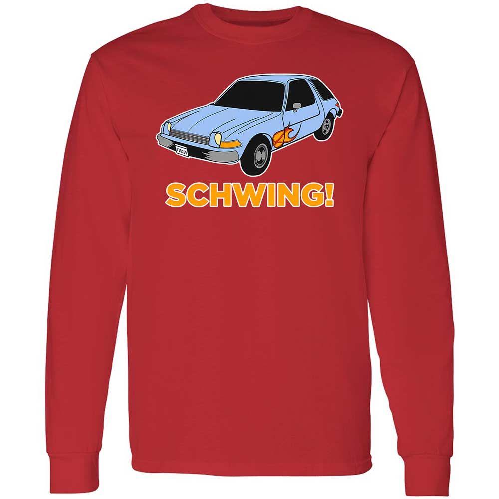Long Sleeve T-Shirt - AXB6HM7N - Red - 11