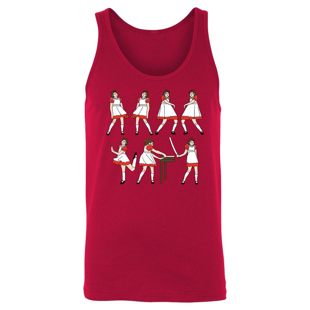 Unisex Jersey Tank - LM3M9CJG - Red - 11