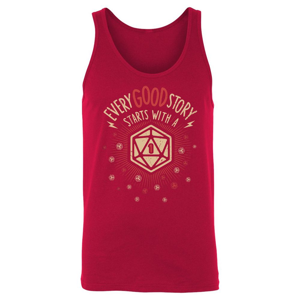 Unisex Jersey Tank - UVMMW9KT - Red - 11