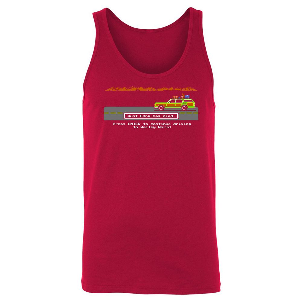 Unisex Jersey Tank - 9NPWGXMX - Red - 11