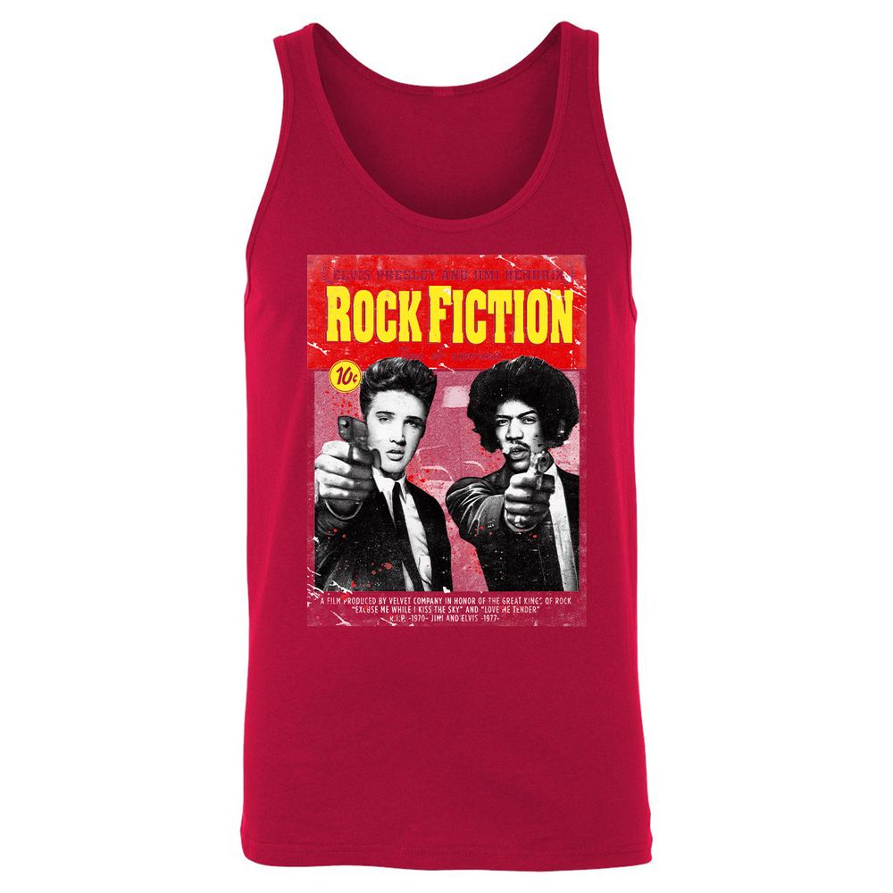 Unisex Jersey Tank - 32V33FLA - Red - 11