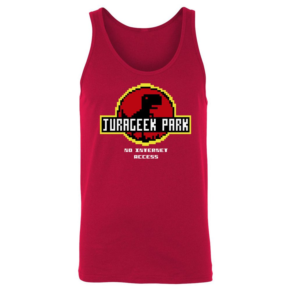 Unisex Jersey Tank - RUBPFWER - Red - 11