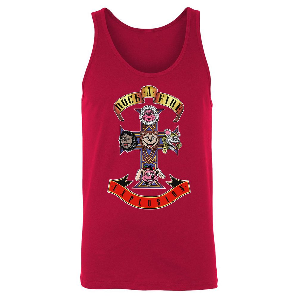 Unisex Jersey Tank - LN9A5ZFF - Red - 11