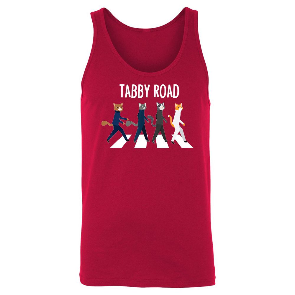 Unisex Jersey Tank - 8JA4WNXR - Red - 11