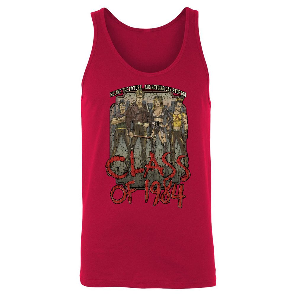 Unisex Jersey Tank - ZH4YLPSQ - Red - 11