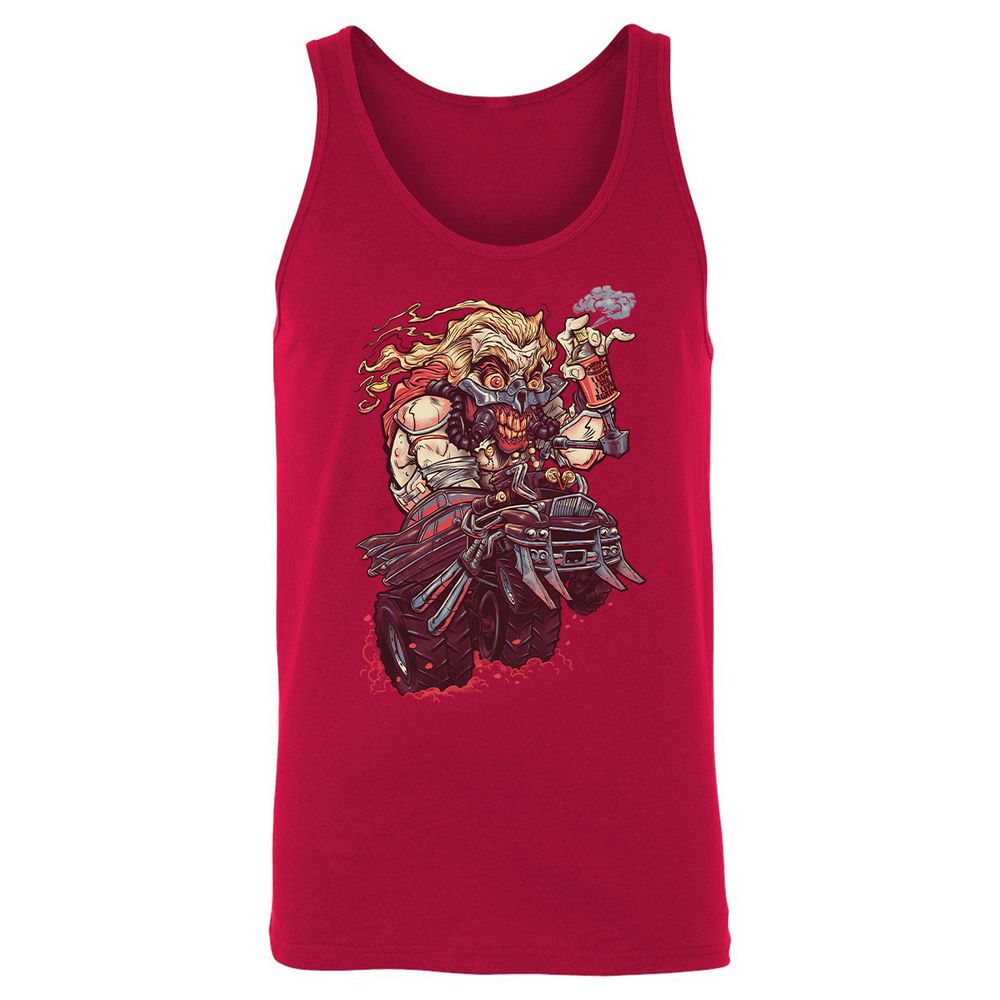 Unisex Jersey Tank - UM8FS6DJ - Red - 11