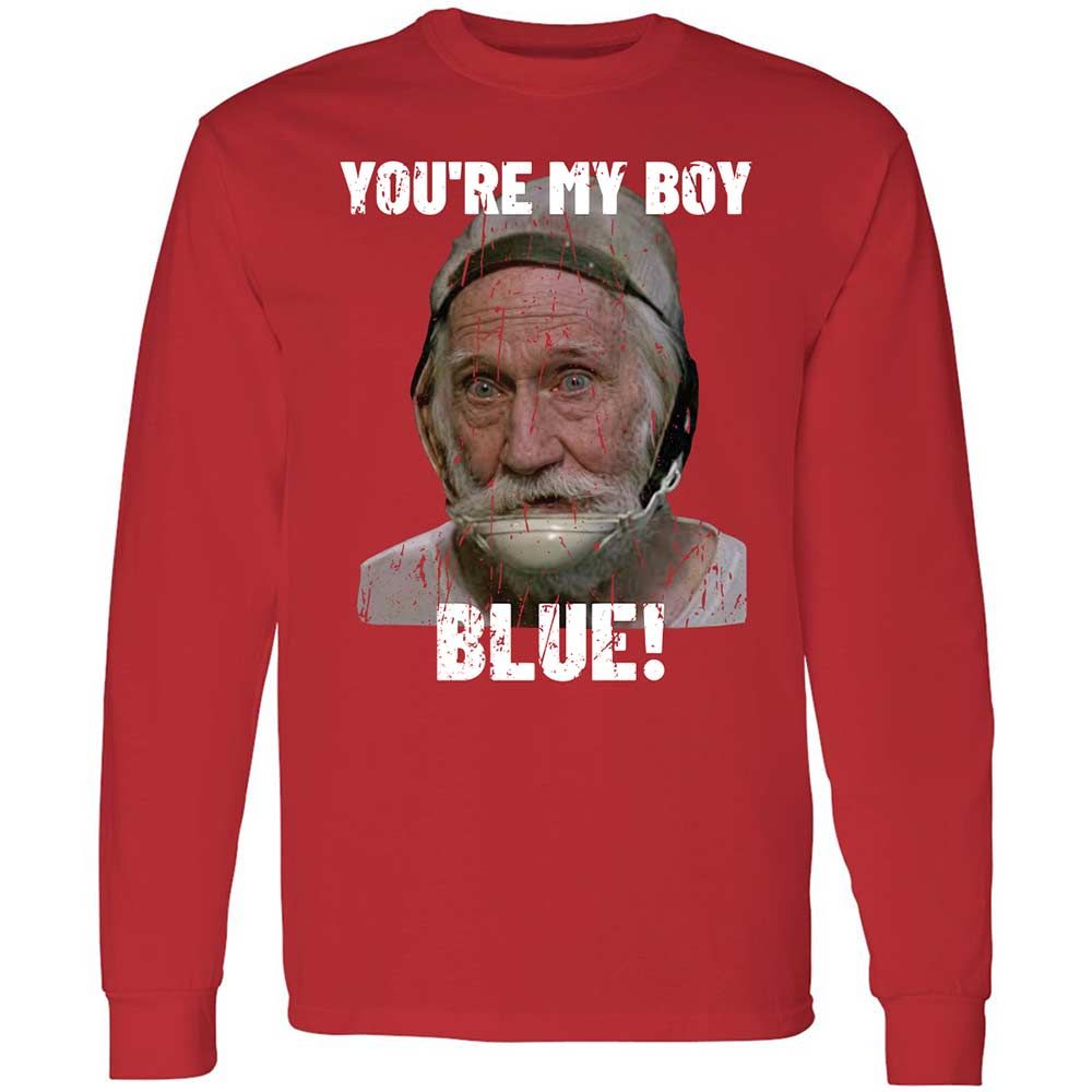 Long Sleeve T-Shirt - FSY4FTU4 - Red - 11