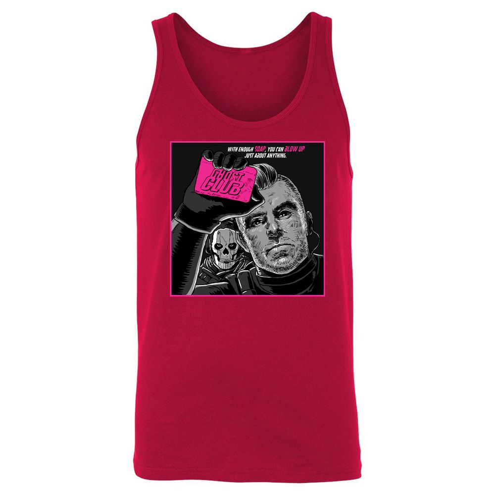 Unisex Jersey Tank - 6M8DNX7X - Red - 11