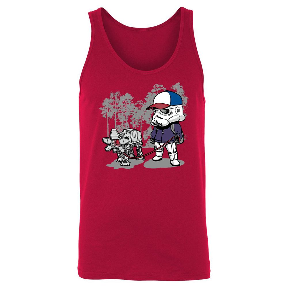 Unisex Jersey Tank - CBUV95ZJ - Red - 11