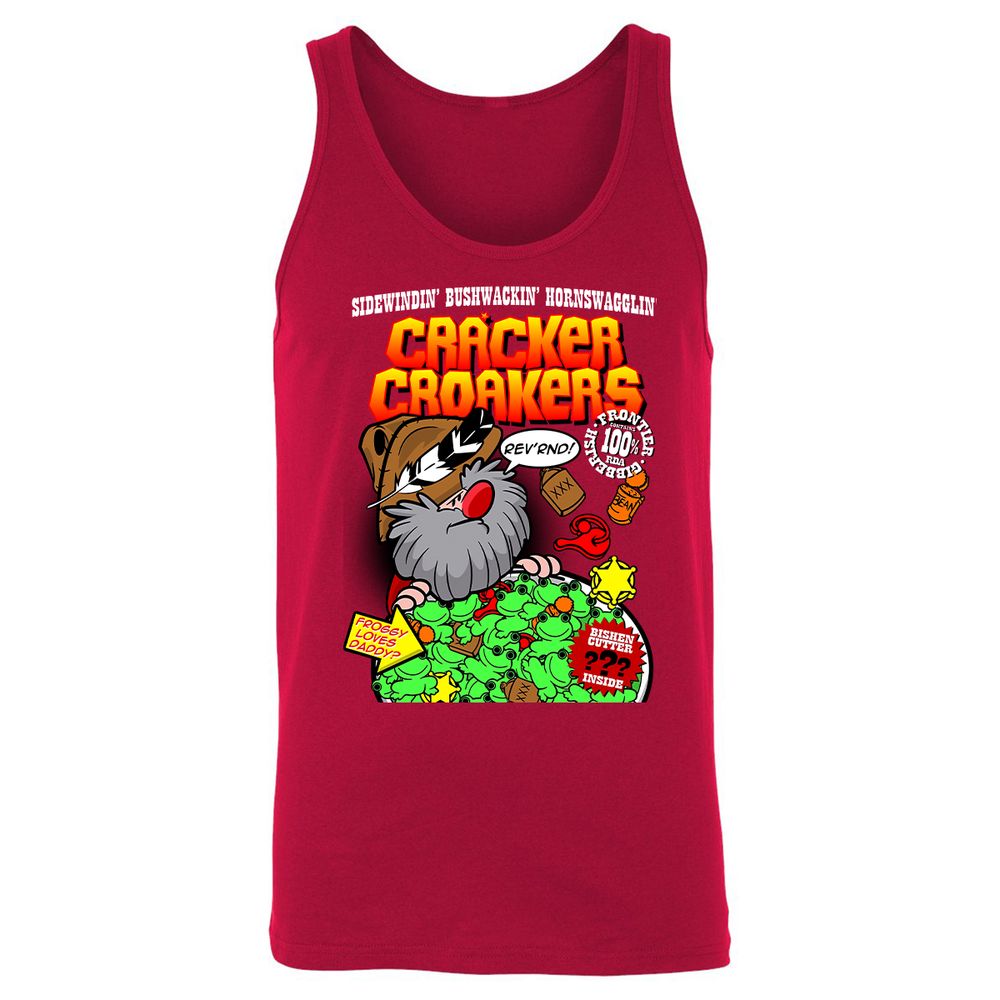Unisex Jersey Tank - Y6X6YV33 - Red - 11