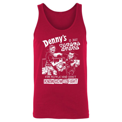 Unisex Jersey Tank - T9Y76B95 - Red - 11