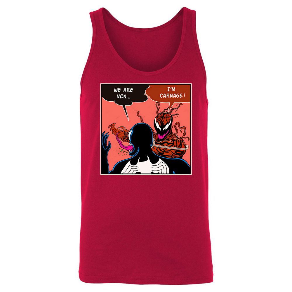 Unisex Jersey Tank - UEGLUTA7 - Red - 11