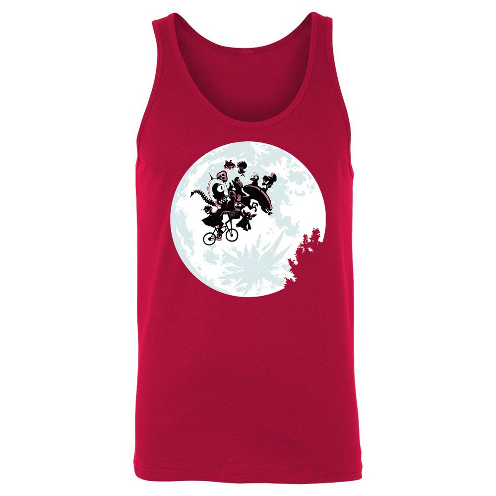 Unisex Jersey Tank - 14JTFN9Y - Red - 11