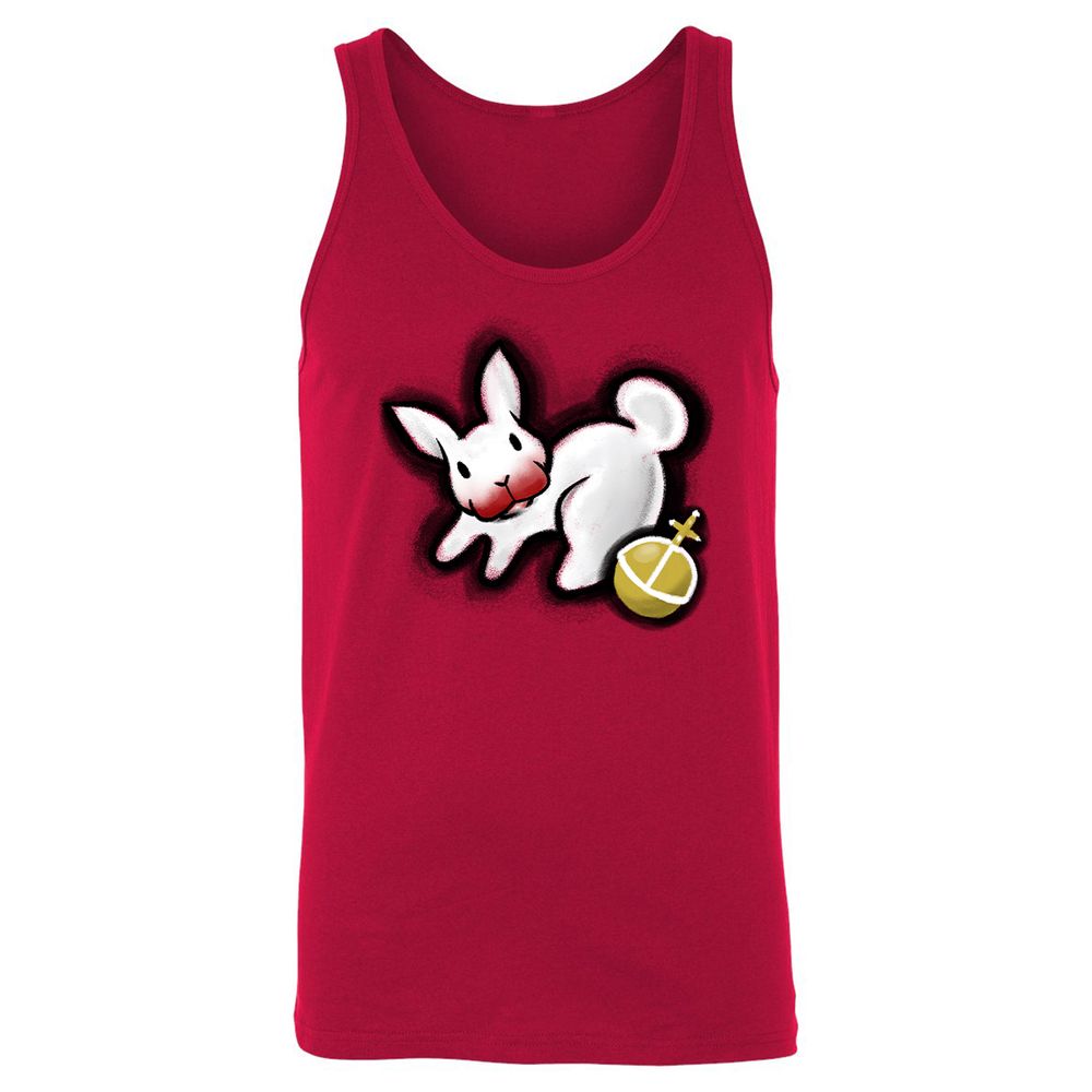 Unisex Jersey Tank - KHX4HK7V - Red - 11