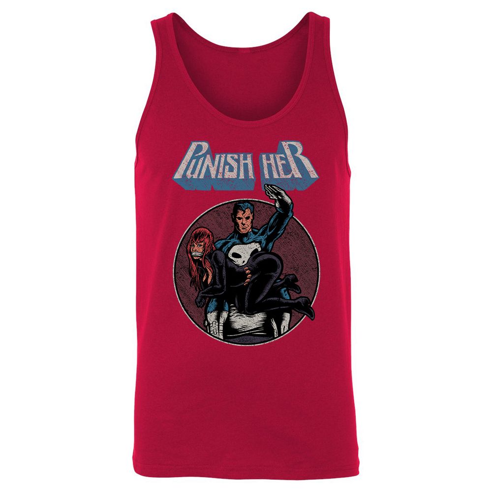 Unisex Jersey Tank - 79Q4UTQP - Red - 11
