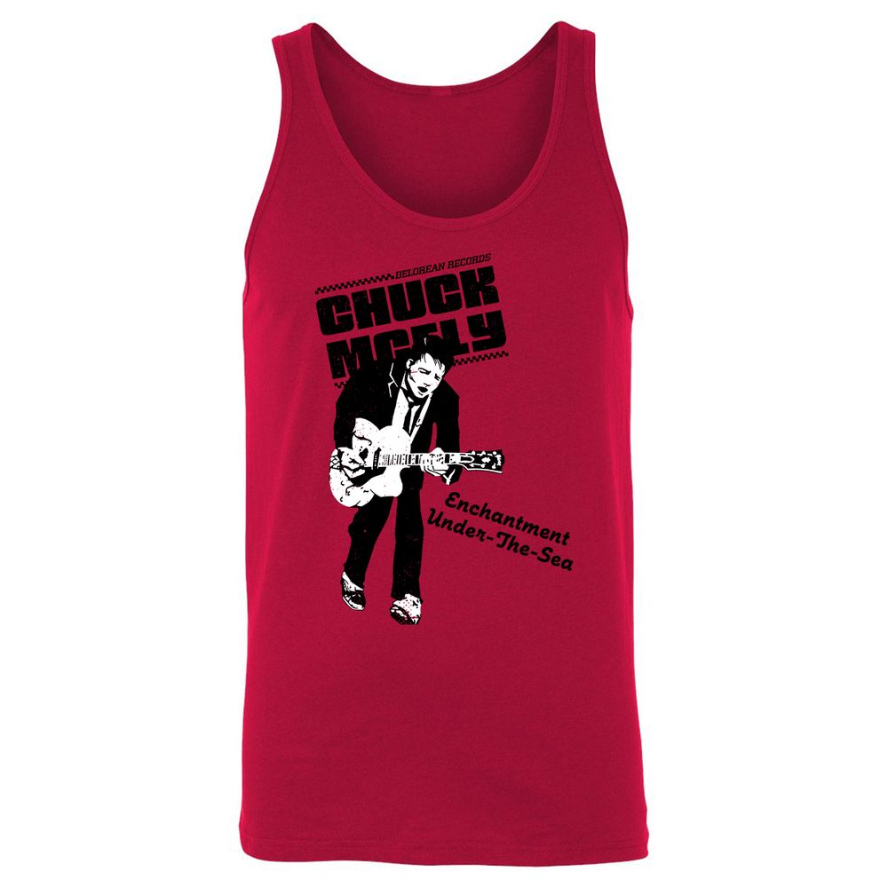 Unisex Jersey Tank - SRQHHC64 - Red - 11