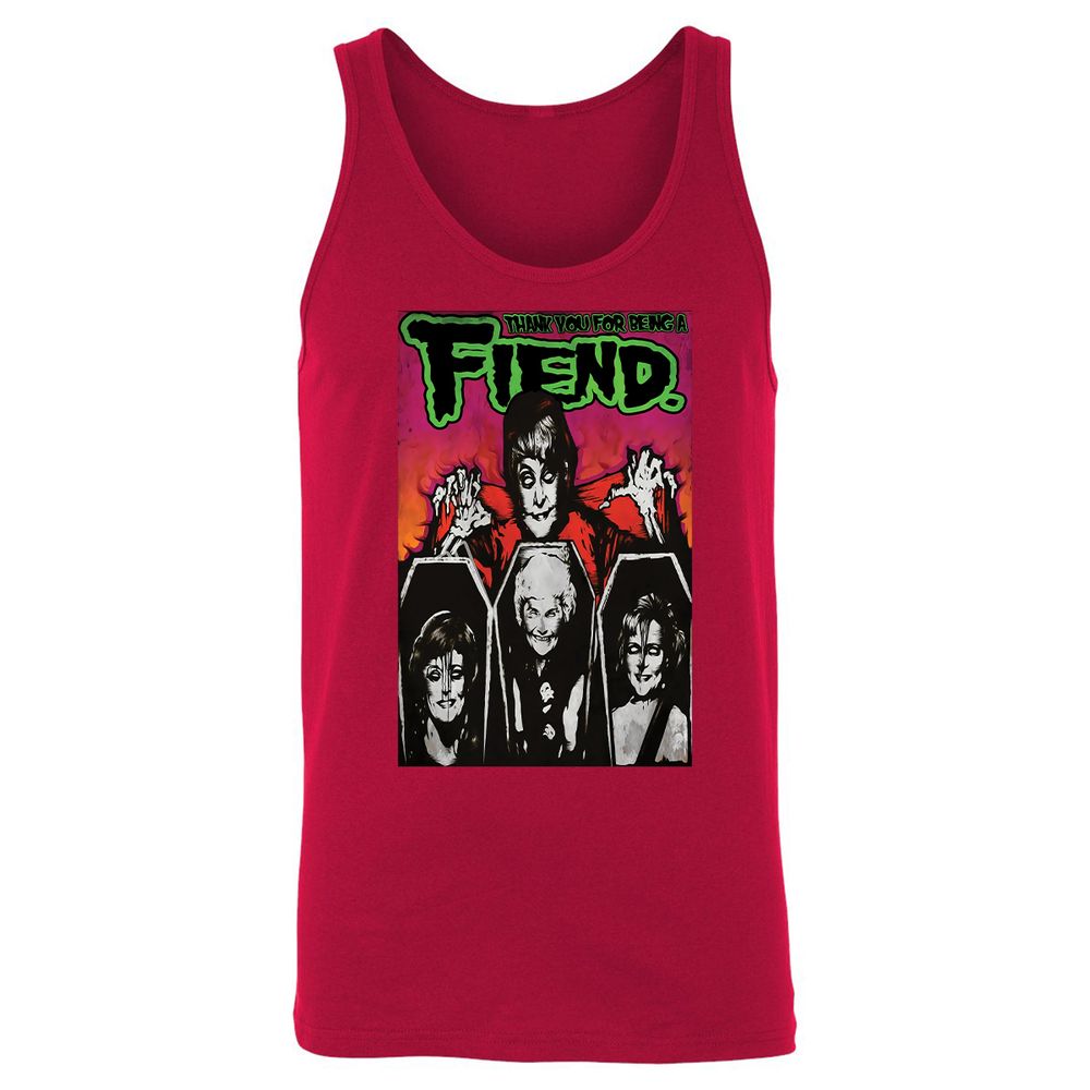 Unisex Jersey Tank - DKPBDDS6 - Red - 11