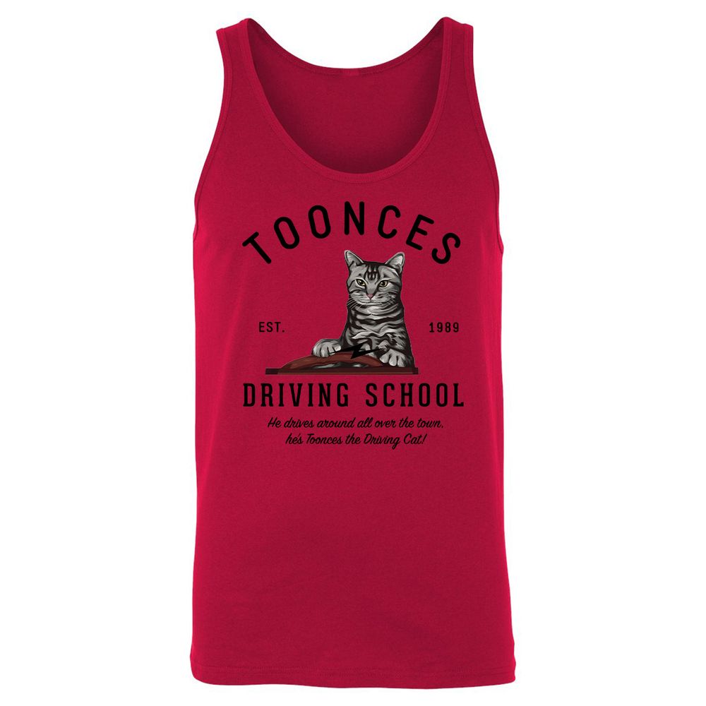 Funny Cat Driving School - Red - 11