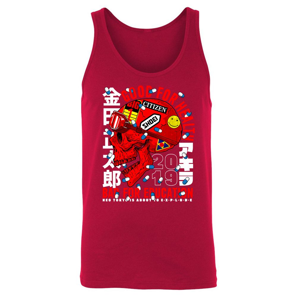 Unisex Jersey Tank - XR779FSL - Red - 11