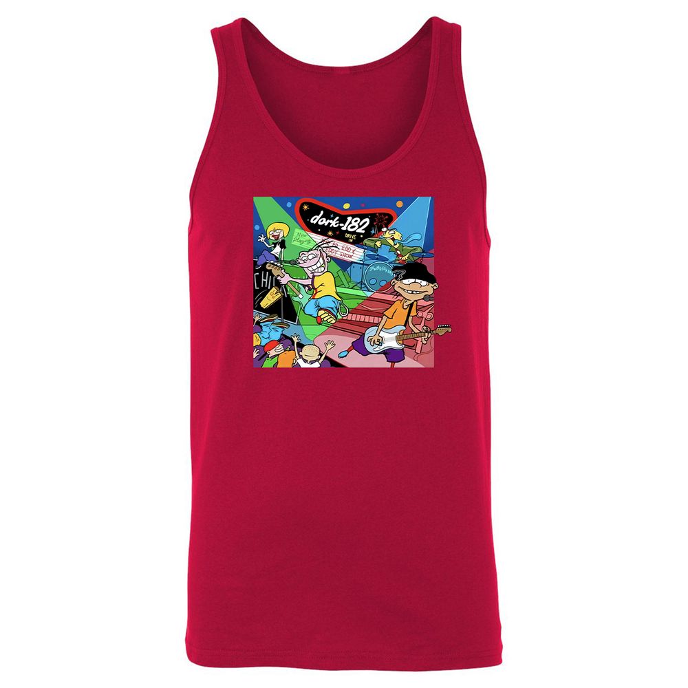 Unisex Jersey Tank - 83T9A3JU - Red - 11