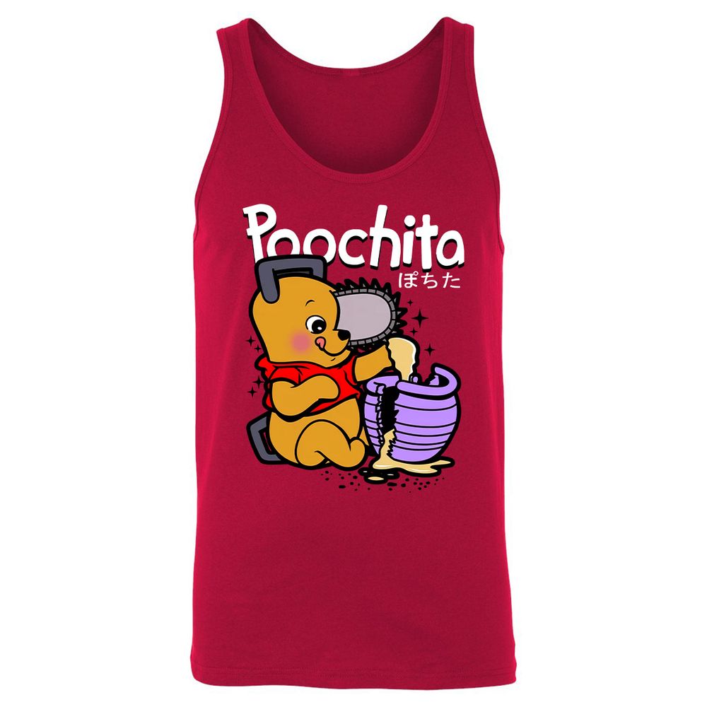 Unisex Jersey Tank - PQ31P3PA - Red - 11
