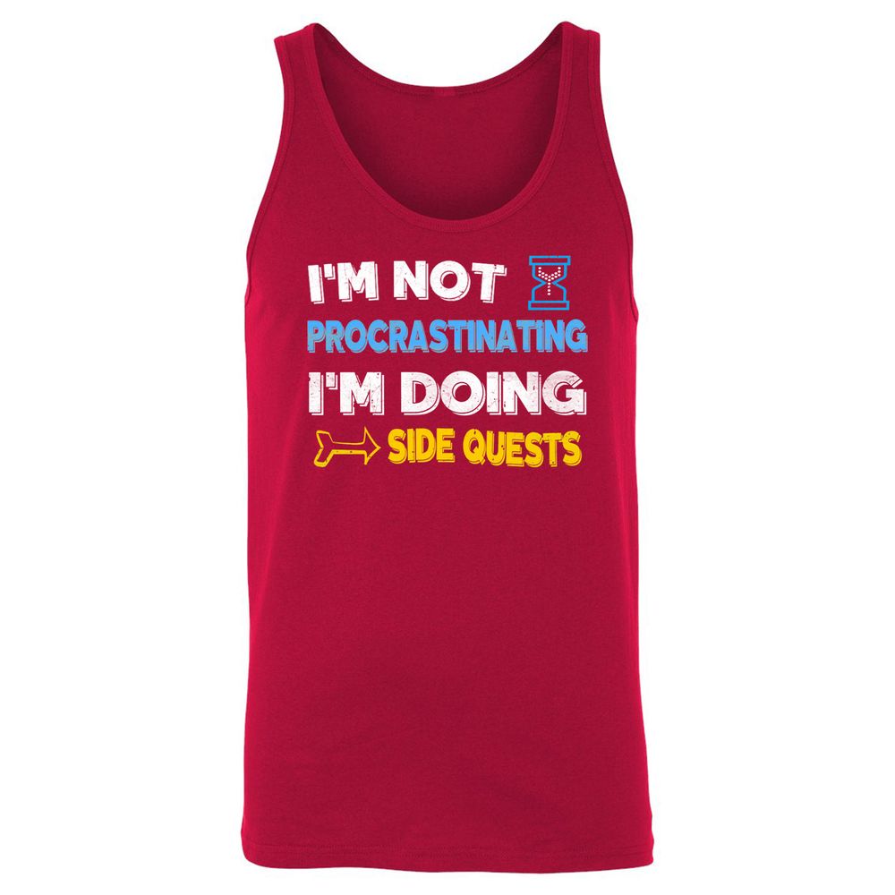 Unisex Jersey Tank - HTF99HMG - Red - 11