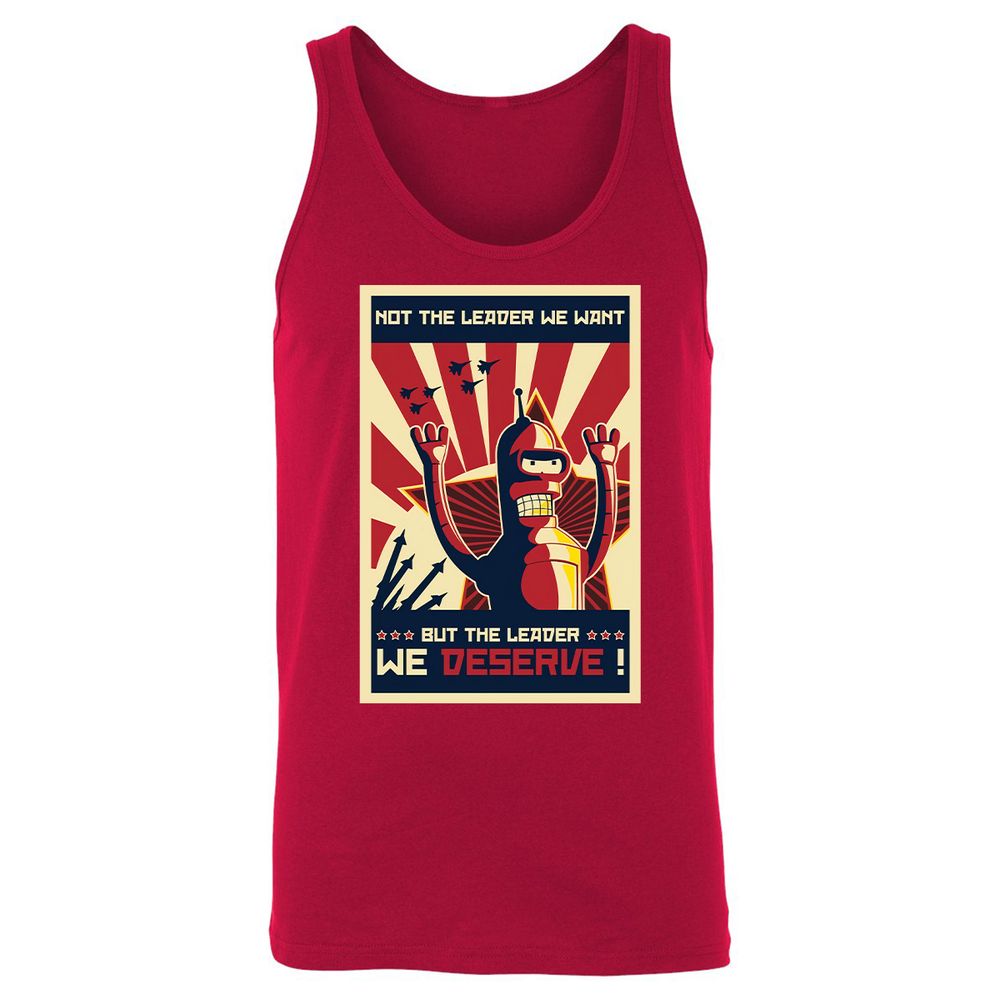 Unisex Jersey Tank - 7F27HNVB - Red - 11