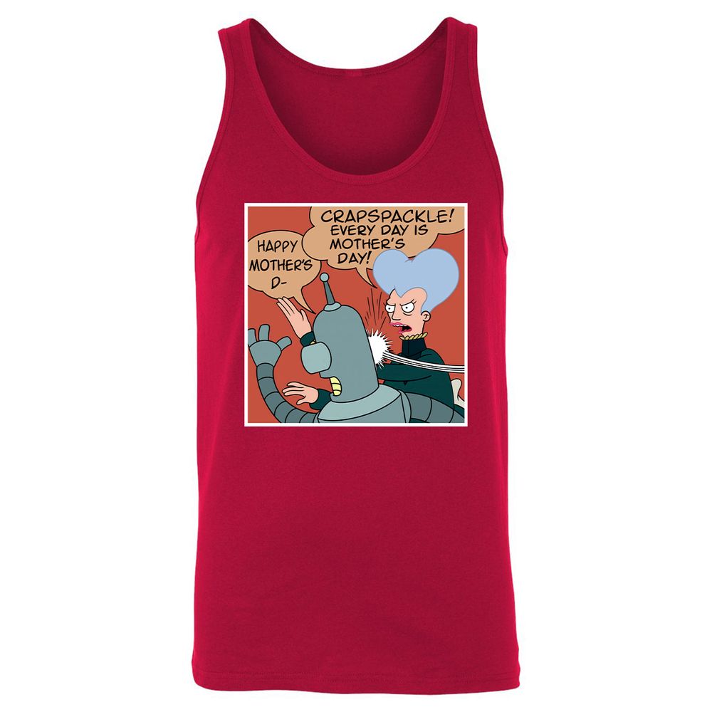 Unisex Jersey Tank - 144J23NW - Red - 11