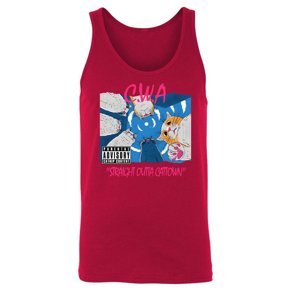 Unisex Jersey Tank - Y3L2WJUG - Red - 11