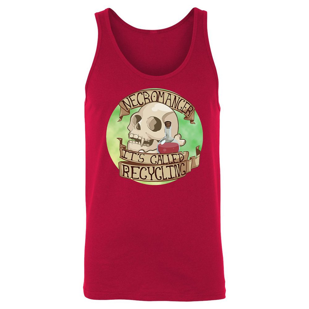 Unisex Jersey Tank - 5E545HFE - Red - 11