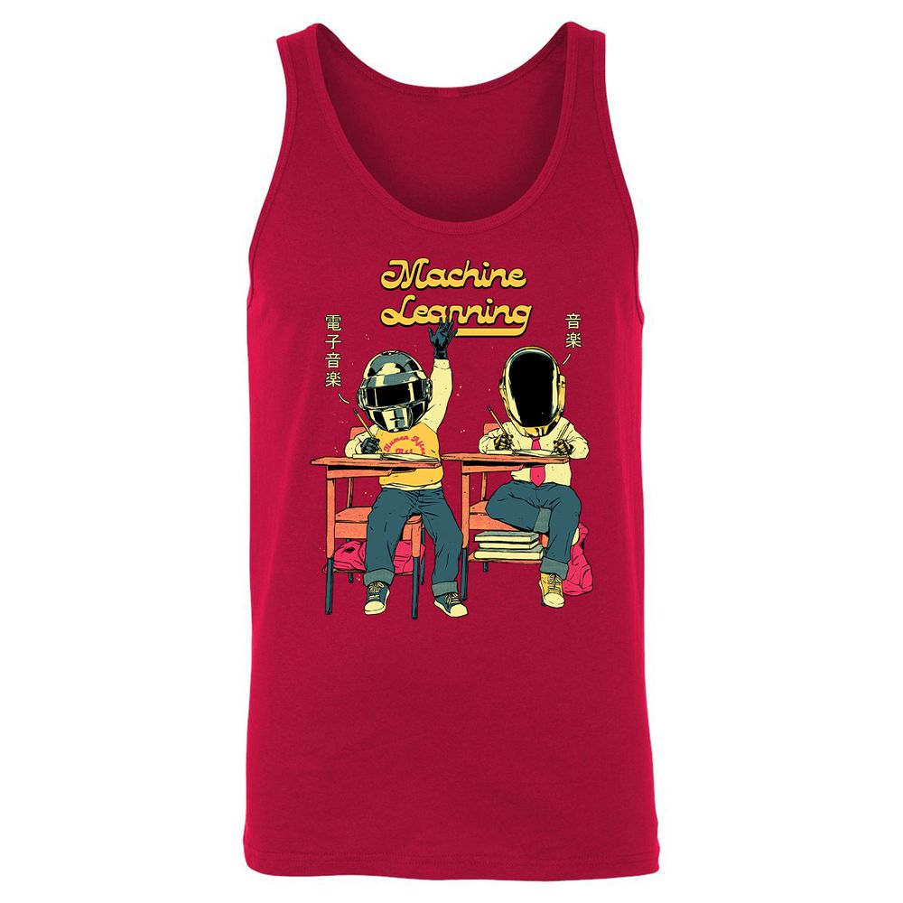 Unisex Jersey Tank - RSCWZK9X - Red - 11