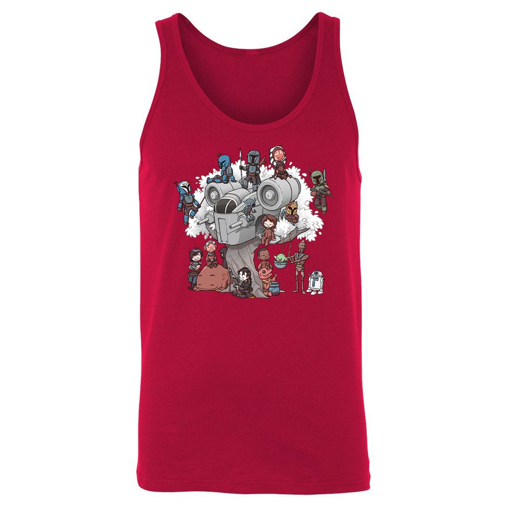 Unisex Jersey Tank - GY1YE2XD - Red - 11