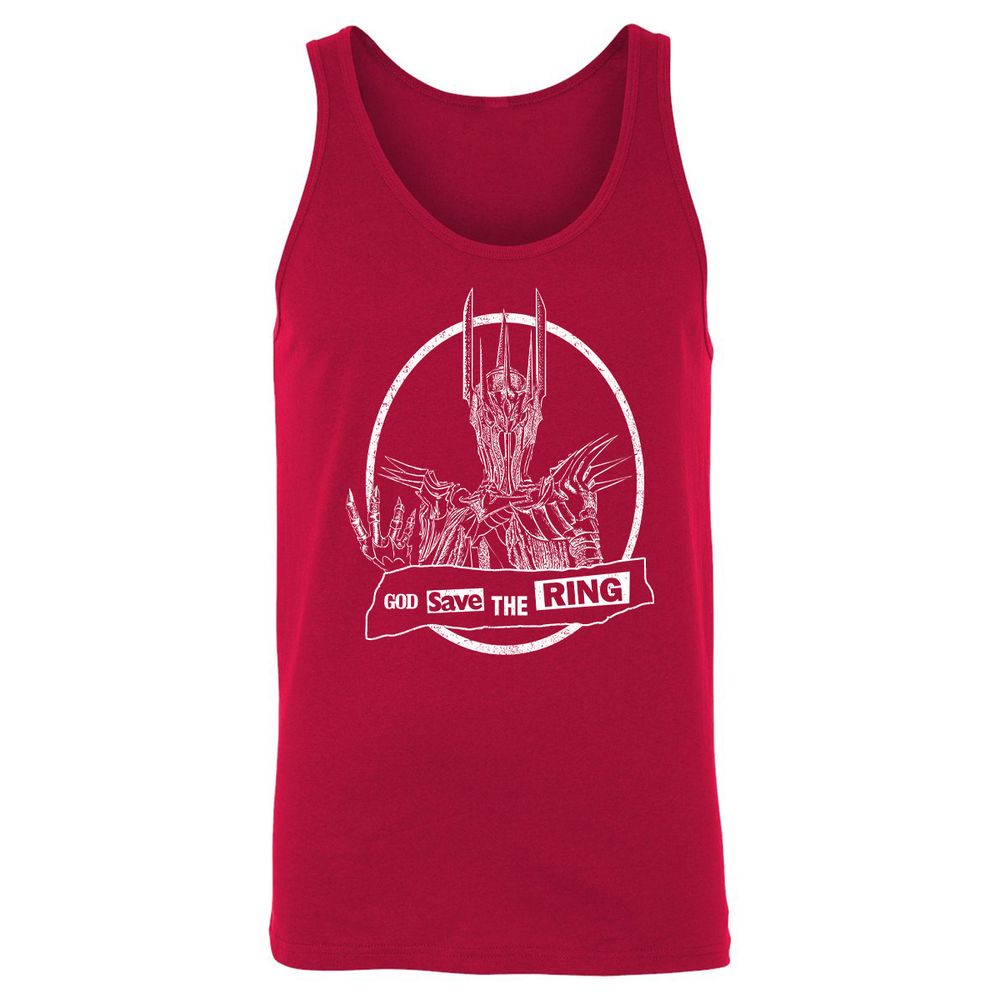 Unisex Jersey Tank - 59VEP91Q - Red - 11