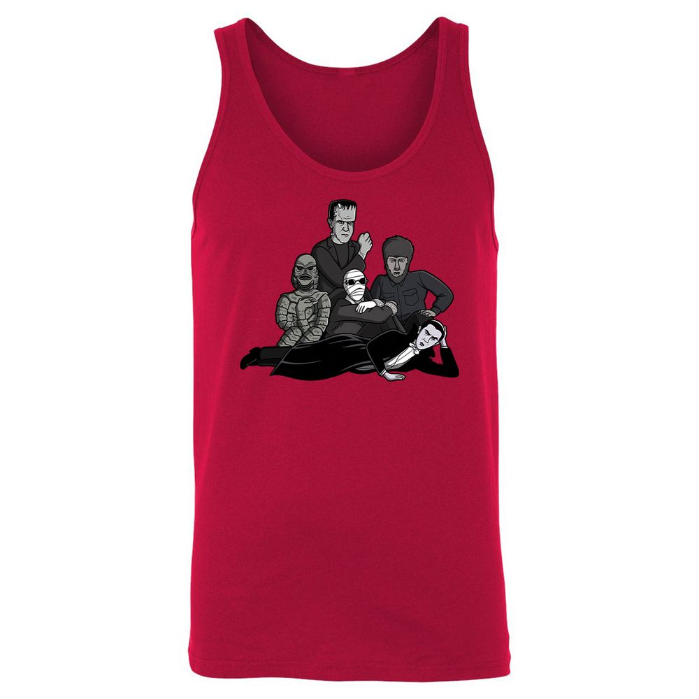 Unisex Jersey Tank - 47MKTQK5 - Red - 11