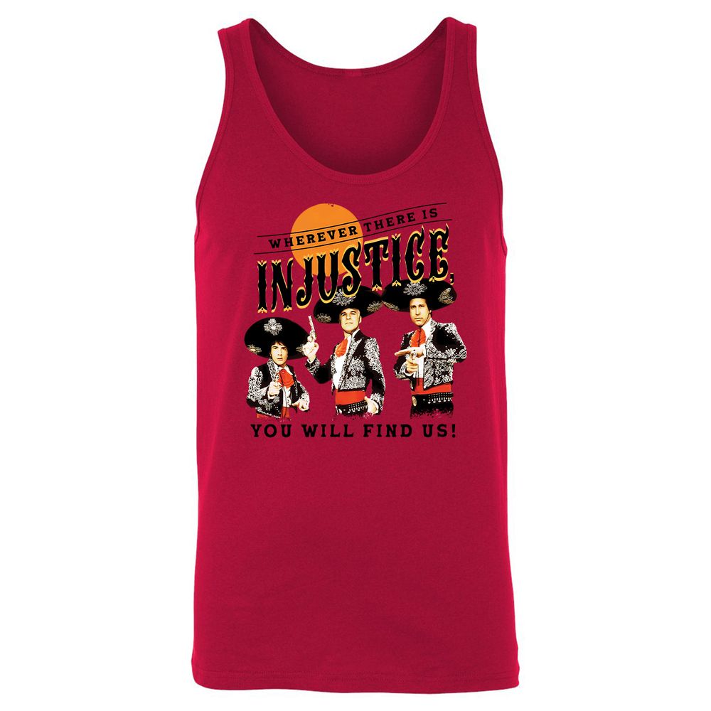 Unisex Jersey Tank - W9R4QQVL - Red - 11