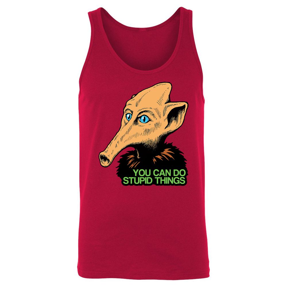 Unisex Jersey Tank - F37HCNAJ - Red - 11