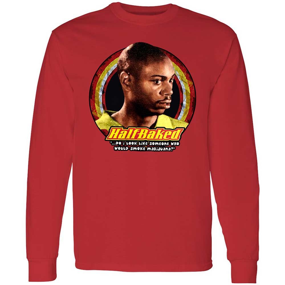 Long Sleeve T-Shirt - X83QJGMB - Red - 11