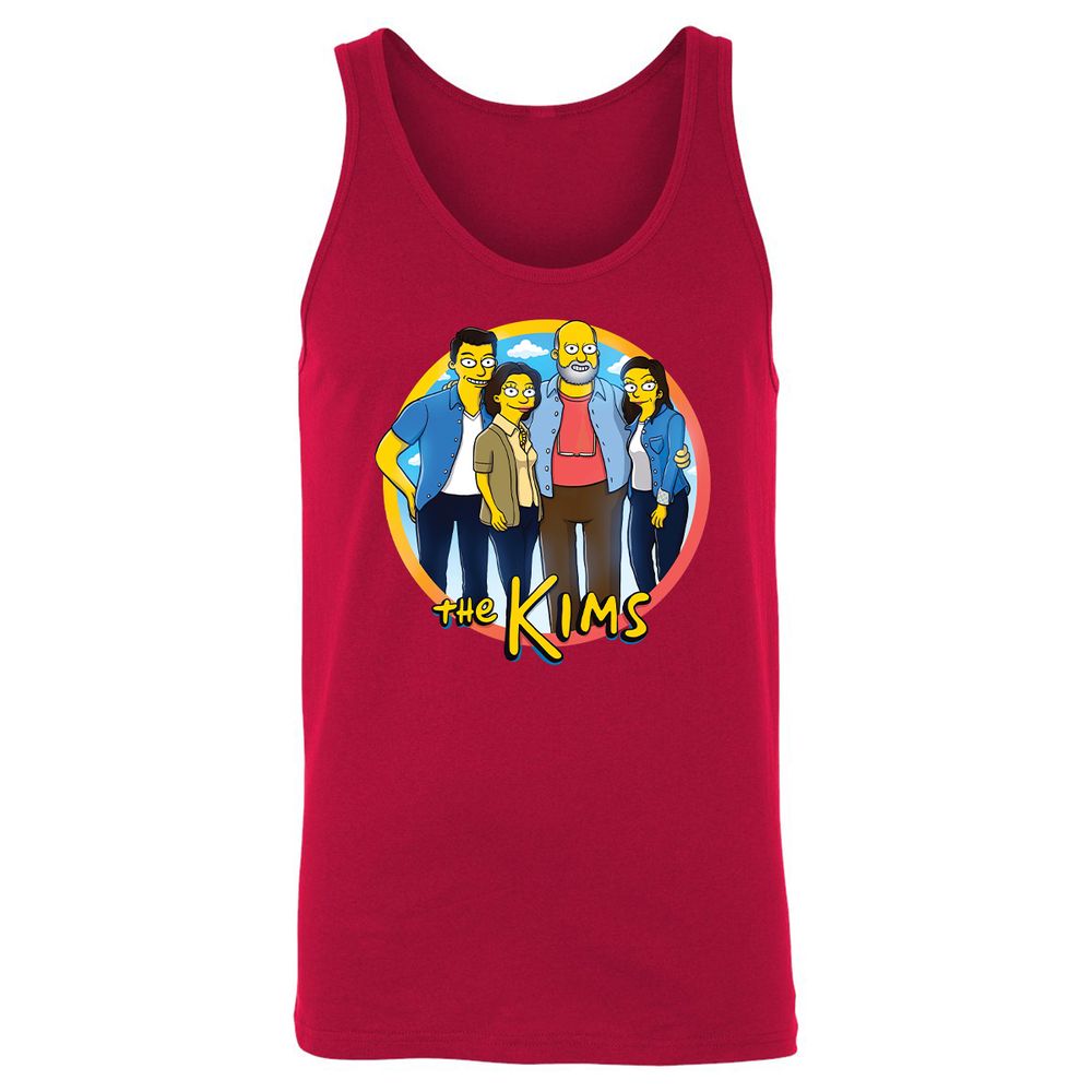 Unisex Jersey Tank - HL553WCN - Red - 11