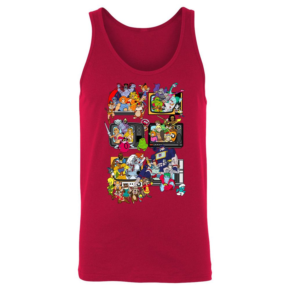 Unisex Jersey Tank - WEDR77L2 - Red - 11